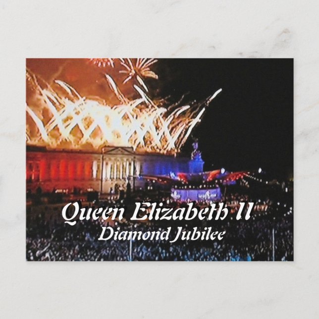 Carte postale commémorative du concert du Jubilé d (Devant)
