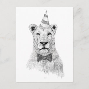 Carte Postale Commencer la fête