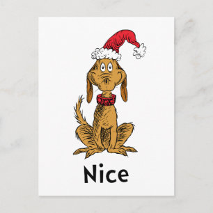 Carte Postale Comment le Grinch a volé Noël Max est gentil
