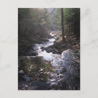 Carte Postale comment l'eau coule