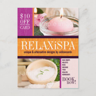 Carte postale commerciale modèle photo Modern Trib