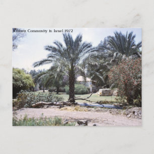 Carte Postale Communauté des kibboutz en Israël