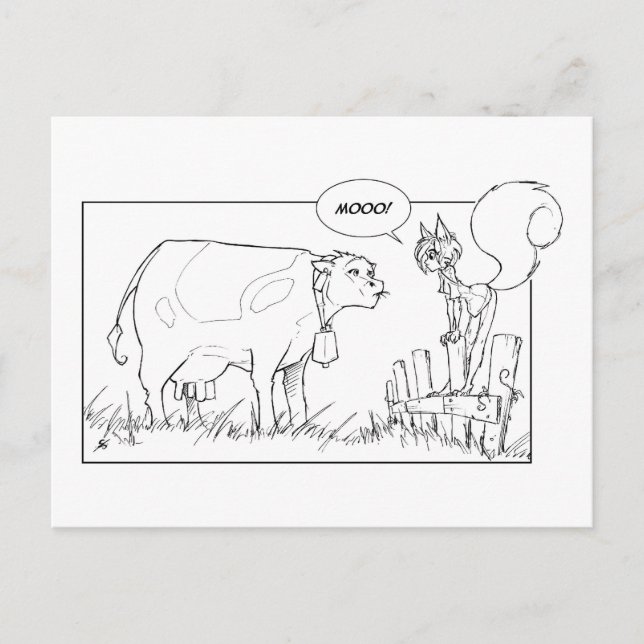 Carte Postale Communication à l'échelle (Devant)