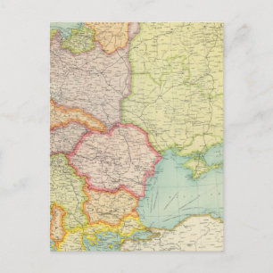 Carte Postale Communications de l'Europe orientale