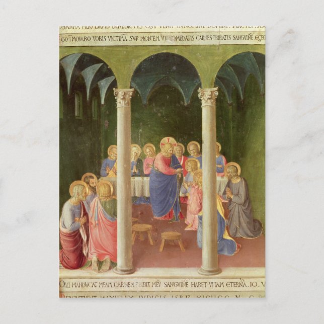 Carte Postale Communion des Apôtres, 1451-53 (Devant)