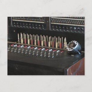 Carte Postale Commutateur téléphonique