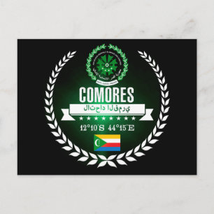 Carte Postale Comores