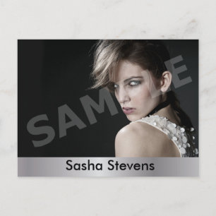 Carte postale Comp. Capture d'écran à 2 faces et m