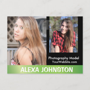 Carte postale Comp. Capture d'écran à 2 faces et m