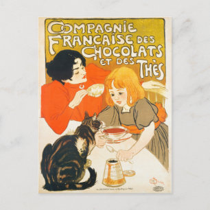 Carte Postale Compagnie Française des Chocolats et des Thès -