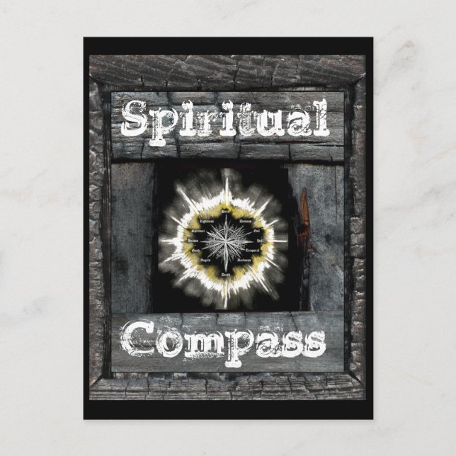 Carte Postale Compas spirituel (Devant)