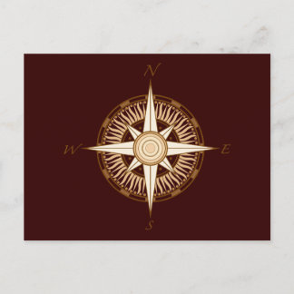 Carte postale Compass antique