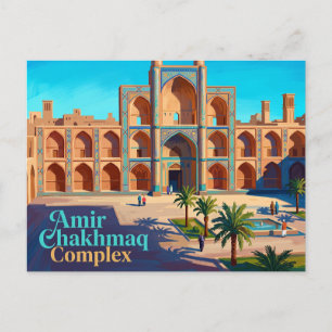 Carte Postale Complexe Amir Chakhmaq Iran