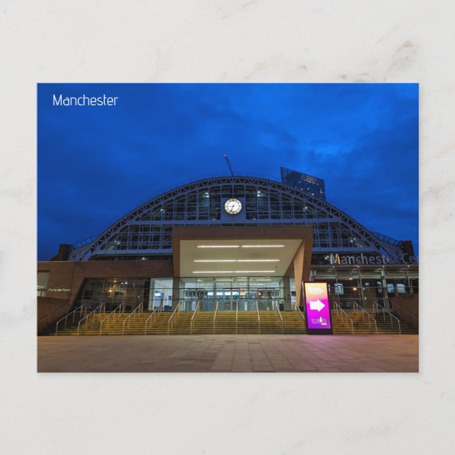 Carte Postale Complexe de convention centrale de Manchester (Devant)