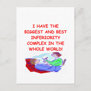 Carte Postale complexe d'infériorité
