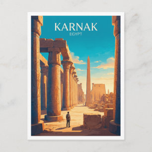 Carte Postale Complexe du temple de Karnak Luxor Égypte
