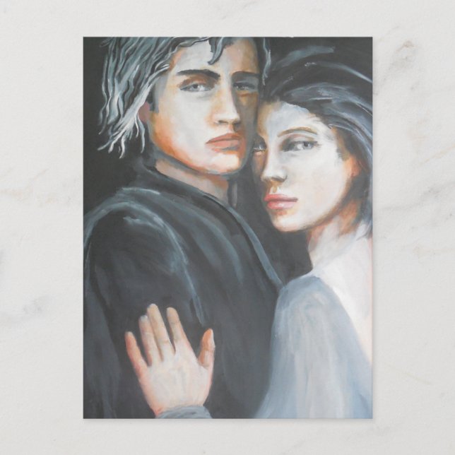 Carte Postale Complicité d'un Couple (Devant)