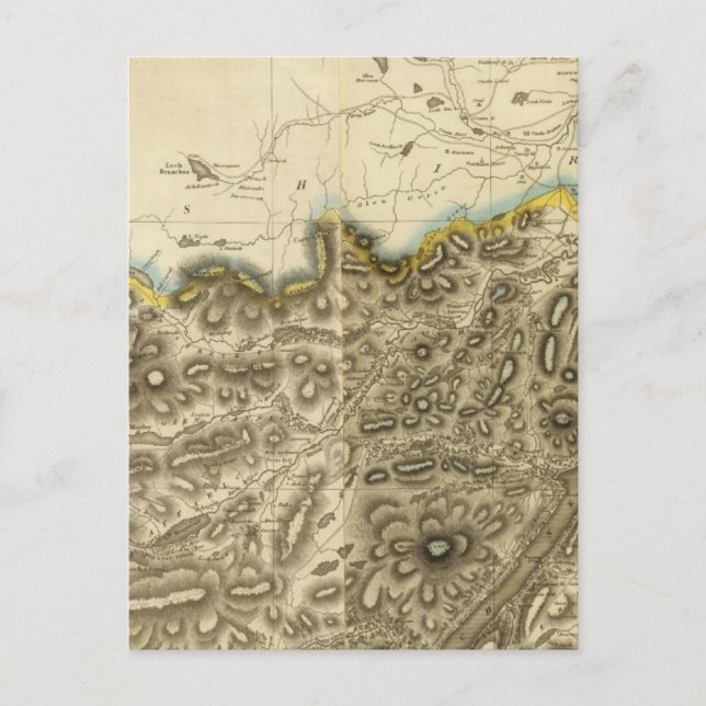 Carte Postale Composé Inverness Shire (Devant)