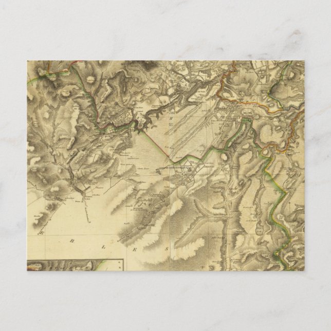 Carte Postale Composite Édimbourg Shire (Devant)