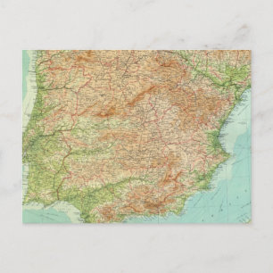 Carte Postale Composite Espagne, Portugal