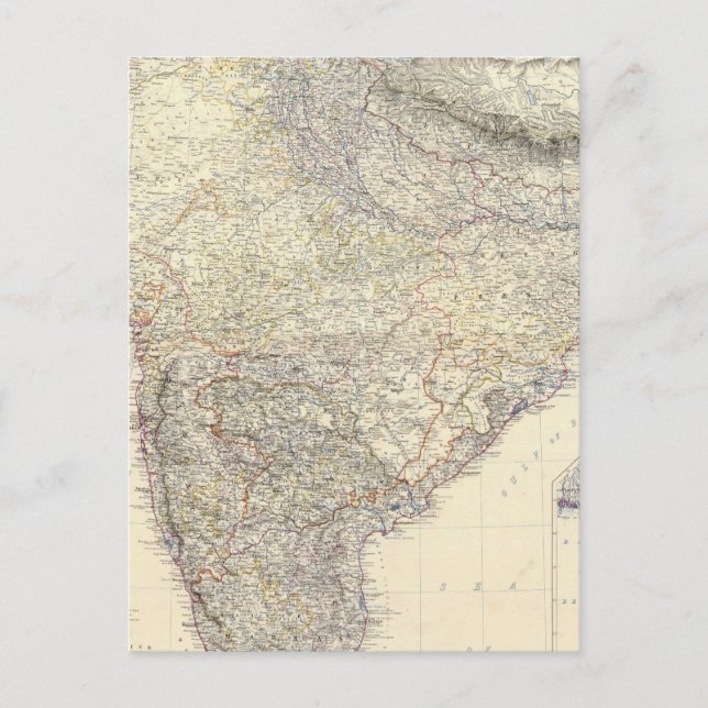 Carte Postale Composite Inde 2 (Devant)