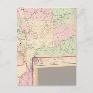 Carte Postale Composite Montana, Idaho