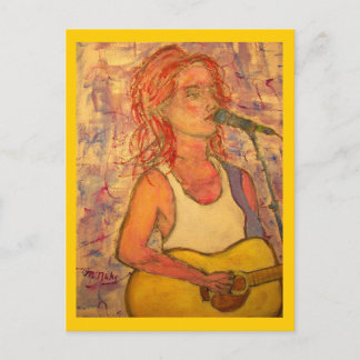 Carte Postale compositeurs chanteurs Musique Poésie