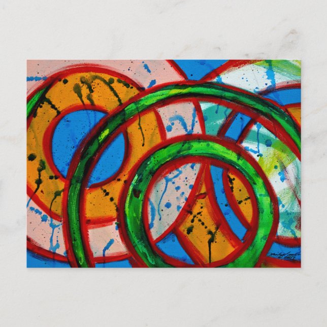 Carte Postale Composition #20 by Michael Moffa (Devant)