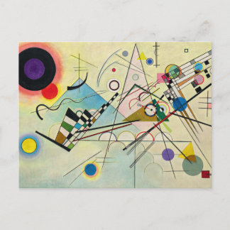 Carte Postale Composition 8, 1923 par Wassily Kandinsky