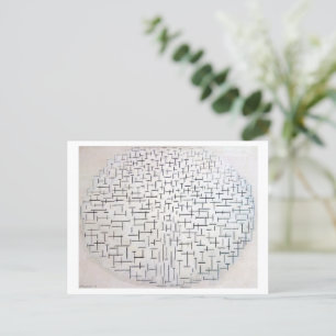 Carte Postale Composition no 10, Quai et océan Mondriaan