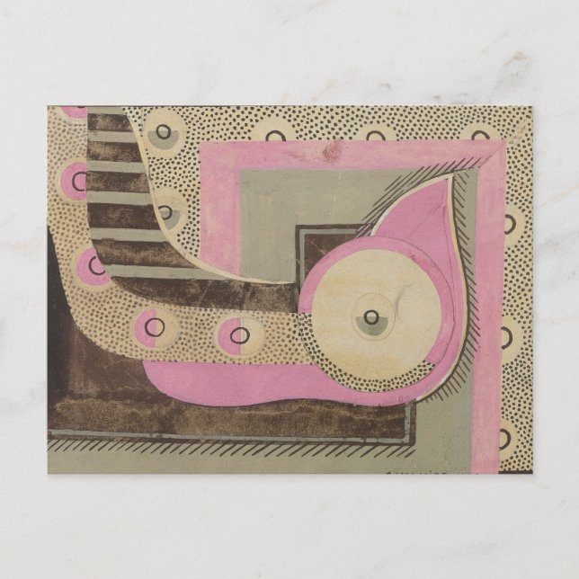 Carte Postale Composition par Georges Valmier (Devant)