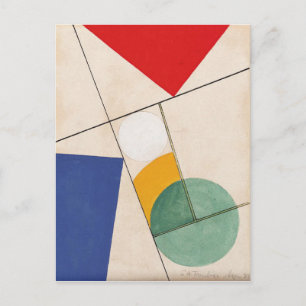 Carte Postale Composition par Sophie Taeuber-Arp