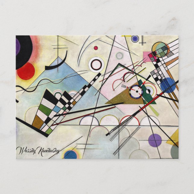 Carte Postale Composition VIII (Devant)