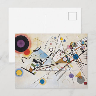 Carte Postale Composition VIII de Kandinsky Art Abstrait