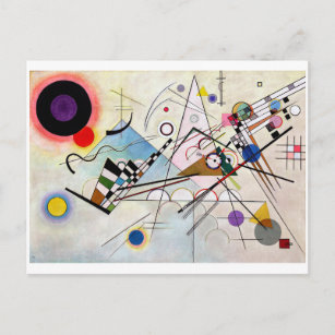 Carte Postale Composition VIII, Wassily Kandinsky