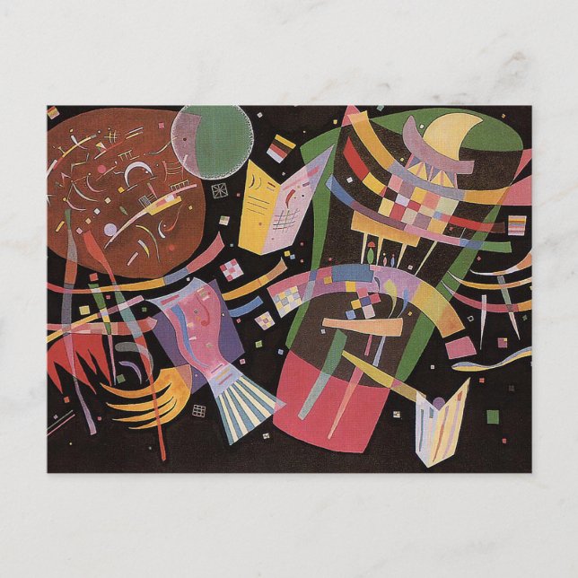 Carte Postale Composition X par Vassily Kandinsky (Devant)