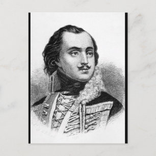 Carte Postale Comte Casimir Pulaski. Image Copy_War