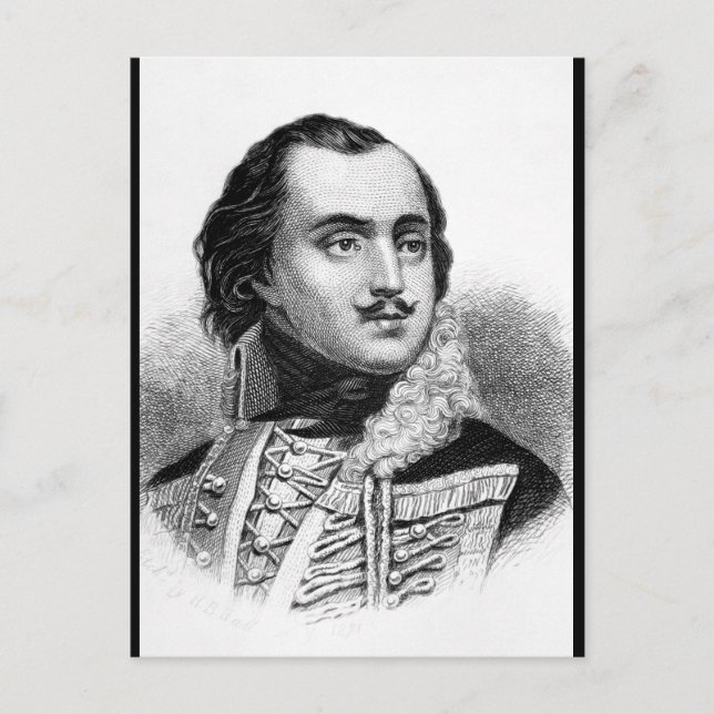 Carte Postale Comte Casimir Pulaski.  Image Copy_War (Devant)
