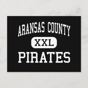 Carte Postale Comté d'Aransas - Pirates - High - Rockport Texas
