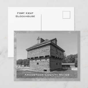 Carte Postale Comté d'Aroostook Maine