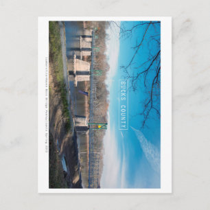 Carte Postale Comté de Bucks.