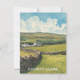 Carte Postale Comté de Clare Irlande