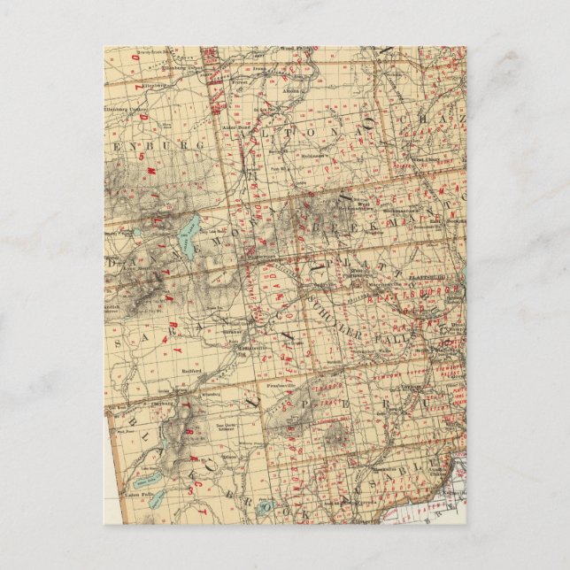 Carte Postale Comté de Clinton (Devant)