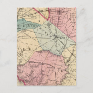 Carte Postale Comté de Cumberland, NJ