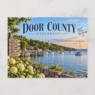 Carte Postale Comté de Door Wisconsin