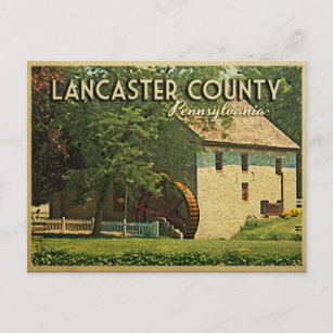 Carte Postale Comté de Lancaster en Pennsylvanie