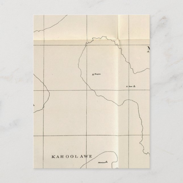Carte Postale Comté de Maui, Hawaii (Devant)