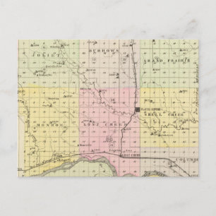 Carte Postale Comté de Platte, Nebraska