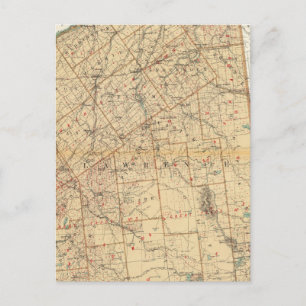 Carte Postale Comté de Saint-Laurent