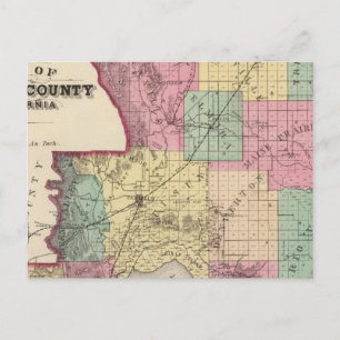 Carte Postale Comté de Solano, Californie